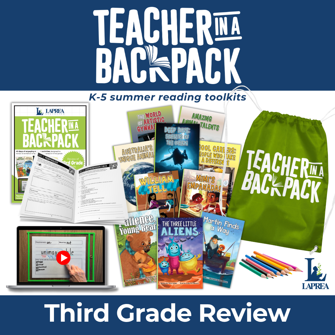 Teacher in a Backpack - Third Grade (Set of 5)