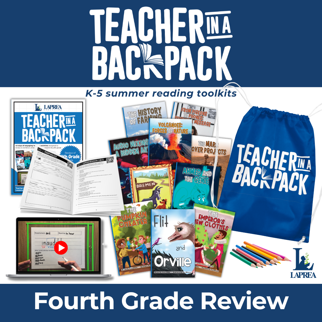Teacher in a Backpack - Fourth Grade (Set of 5)