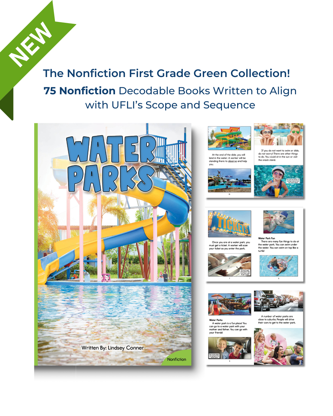 Developing Decoders First Grade Green Nonfiction Collection (75 titles, with 6 copies of each)