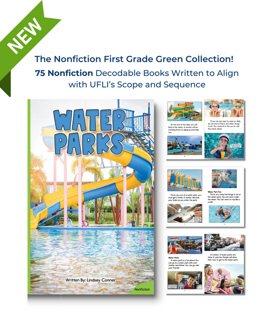 Developing Decoders First Grade Green Nonfiction Collection (75 titles, with 6 copies of each)