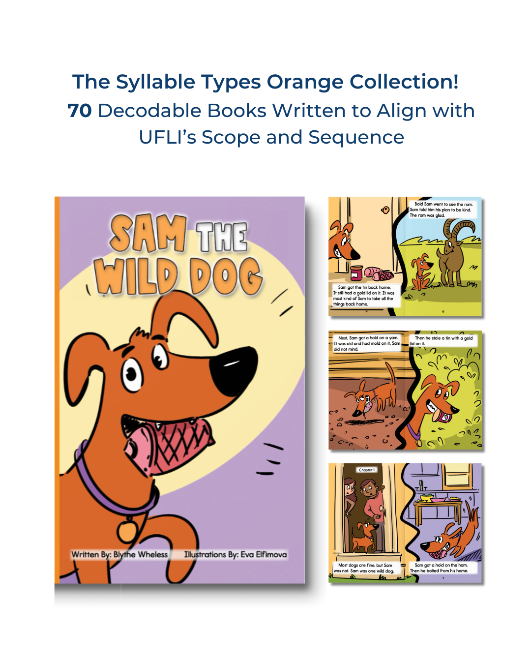 Developing Decoders ORANGE Collection: 70 UFLI-Aligned Decodable Books