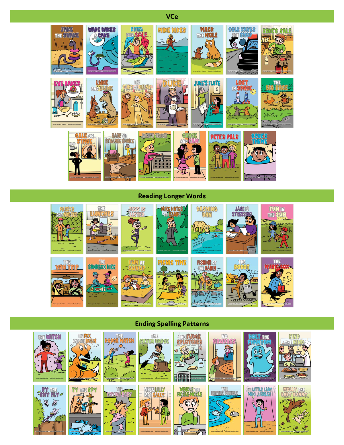 Developing Decoders Whole Green Fiction Collection (220 titles + 12 anthologies, with 6 copies of each)