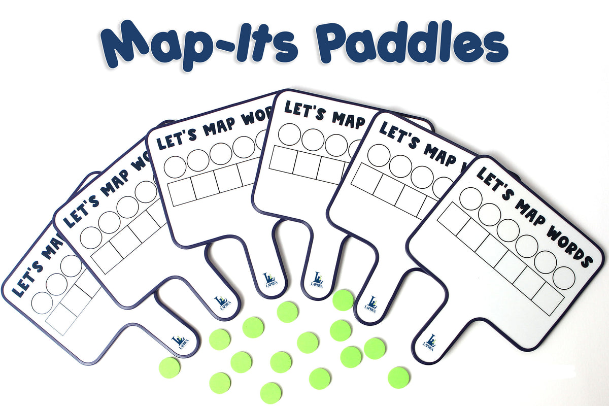 [SINGLE] Word Mapping - Map-Its Paddles - 6 Paddles (1 Map-It Paddle Kit) *1 Kit has 6 paddles